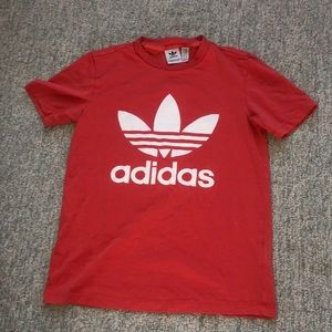 peach adidas t shirt